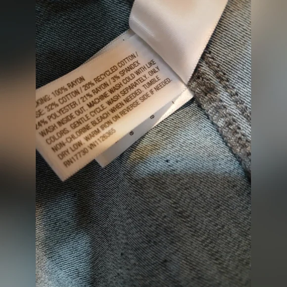 New XS Universal Thread Soft Chic Gray Jean Jacket - Picture 6 of 6